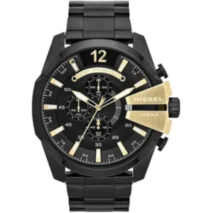 Diesel Men's Mega Chief Quartz Stainless Steel Chronograph Watch - DZ4338