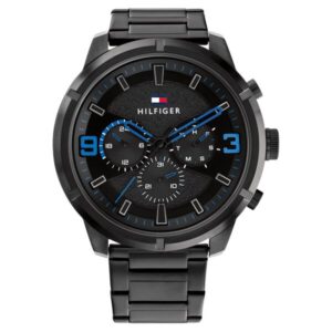 Tommy Hilfiger Black Dial Quartz Analog with Date Watch for Men-1792070