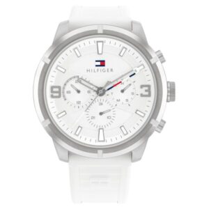 Tommy Hilfiger Silver Dial Quartz Analog with Date Watch for Men - 1792072